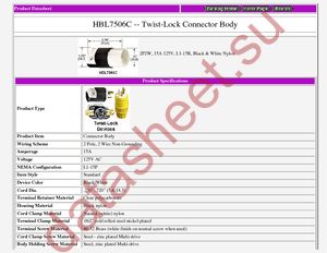 HBL7506C datasheet  